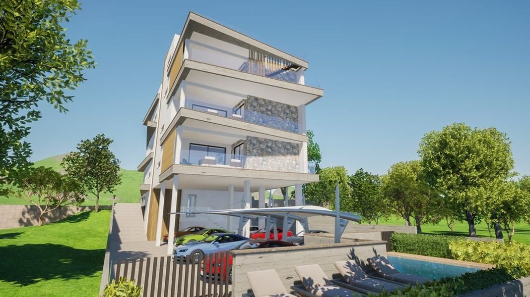 Flat with large terrace in Limassol