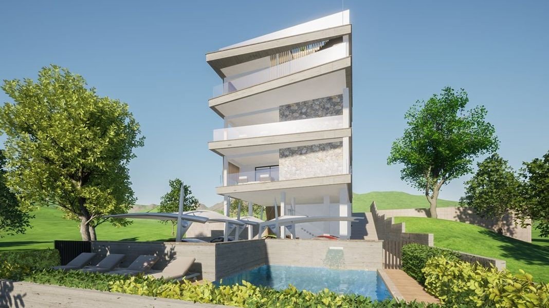 Flat with large terrace in Limassol