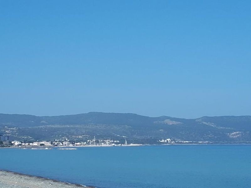 Beachfront villa on large plot in Polis