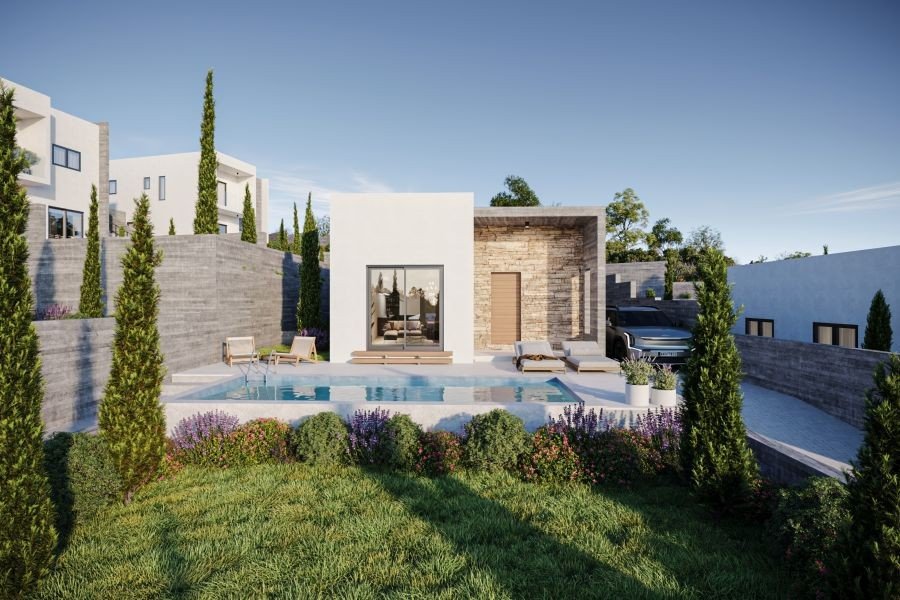Bungalow auf den ruhigen Hügeln von Paphos