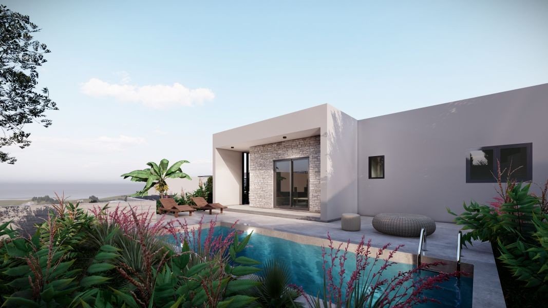 Bungalow auf den ruhigen Hügeln von Paphos