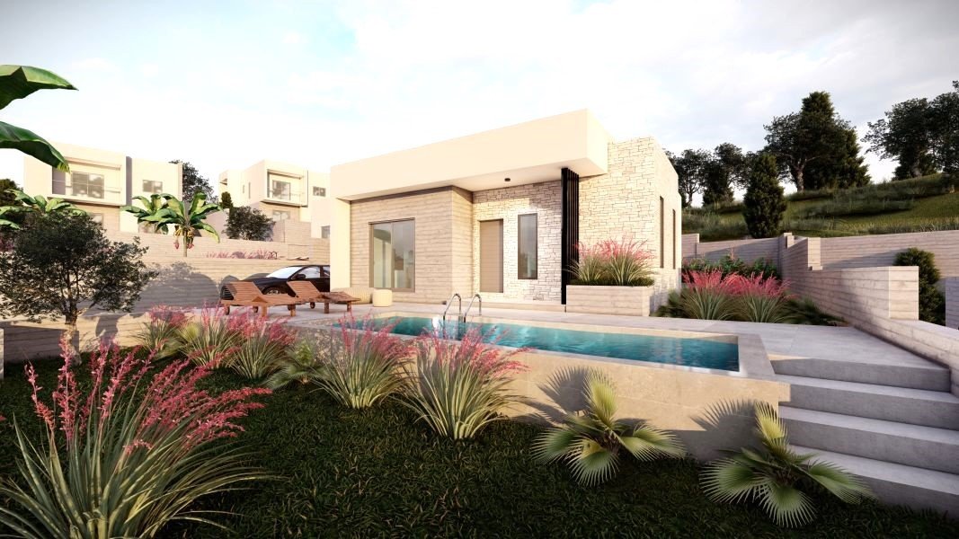 Bungalow auf den ruhigen Hügeln von Paphos
