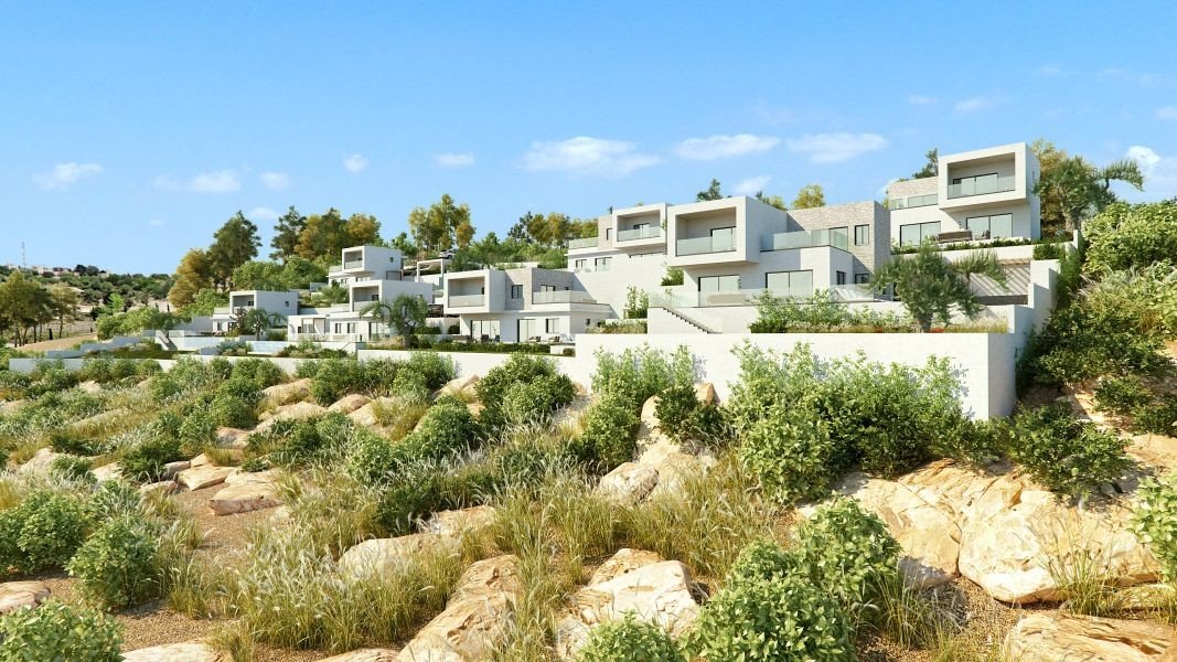 Seaview villa in peaceful location in Paphos