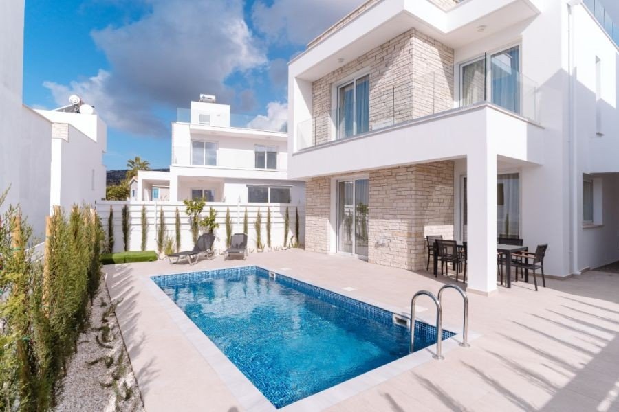 Modern villa on Paphos hills