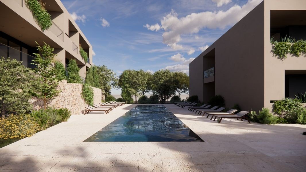 Studio in Equipped Residential Complex in Paphos