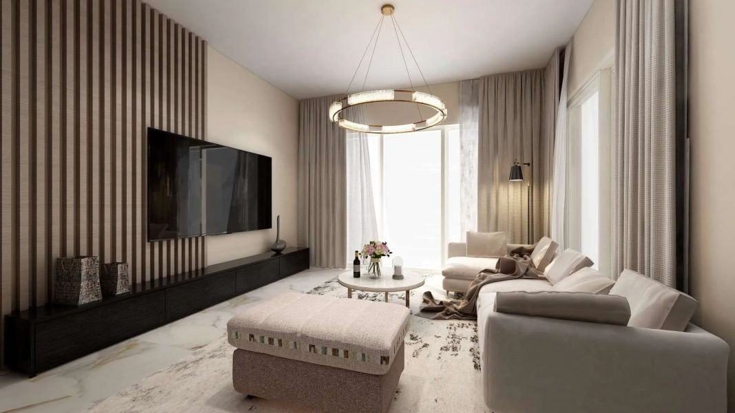 Apartment mit Bergblick in Paphos