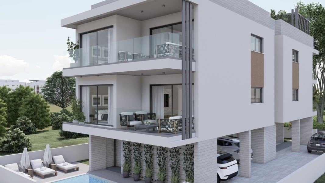 Wohnungsgebäude in Universal, Paphos
