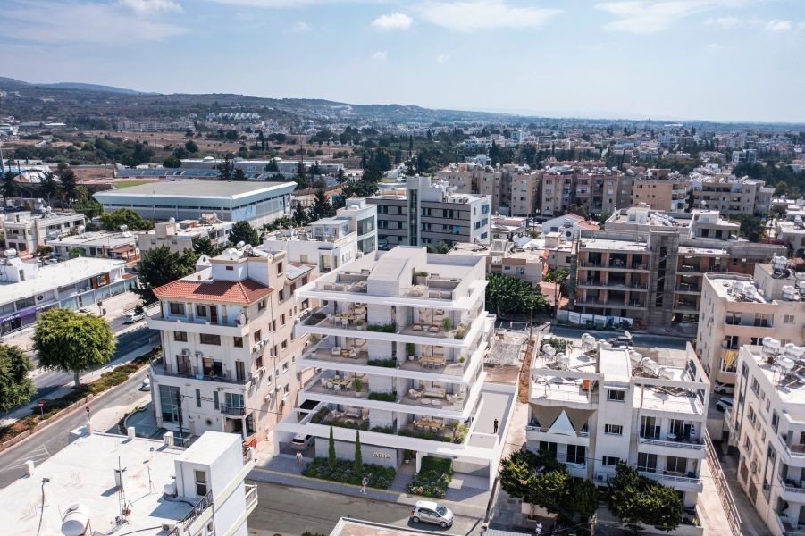 Penthouse with large terraces in Paphos