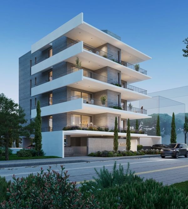 Penthouse with large terraces in Paphos