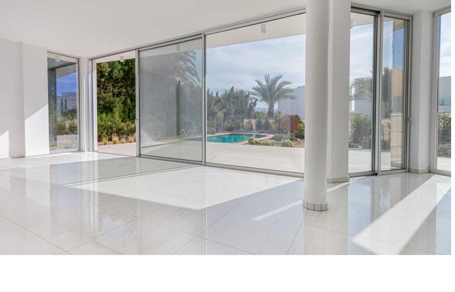 Villa in seafront gated complex in Paphos