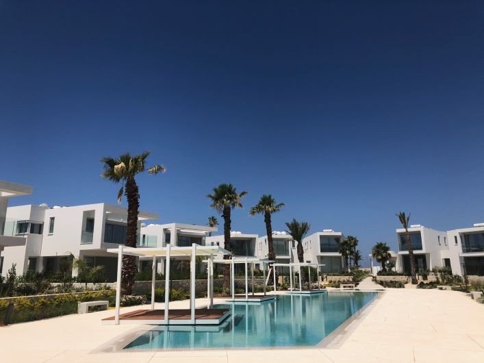 Villa in seafront gated complex in Paphos
