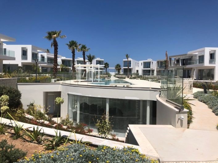Villa in seafront gated complex in Paphos