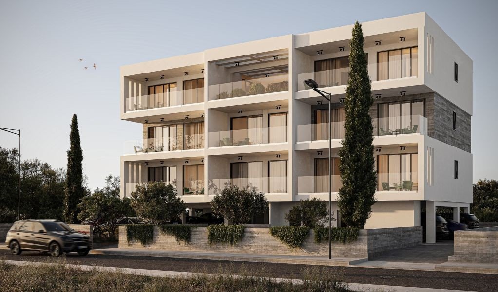 Wohnung in einer Anlage mit Pool in Paphos