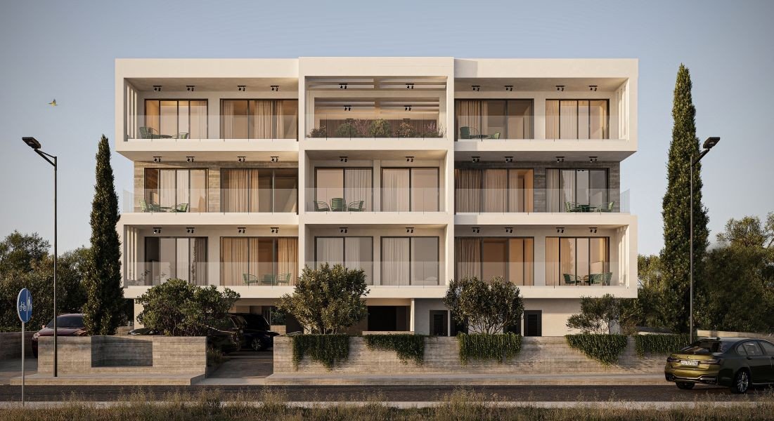 Wohnung in einer Anlage mit Pool in Paphos