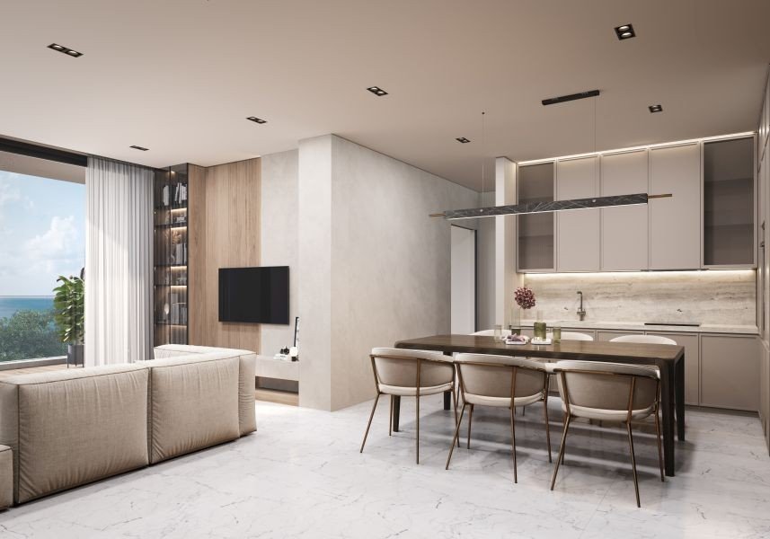 Wohnung in einer Anlage mit Pool in Paphos