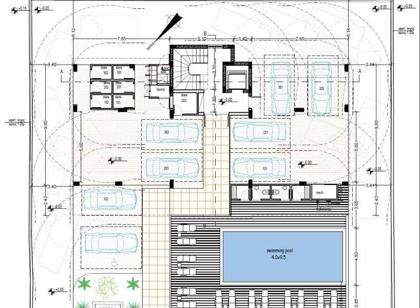 Wohnung in einer Anlage mit Pool in Paphos