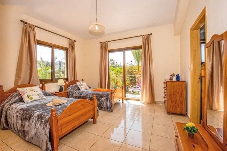SeaView Villa on Vast Plot in Polis