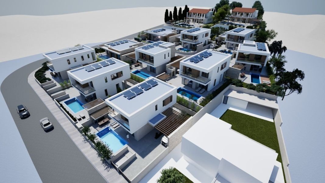 Modern Villa with Sea Views in Paphos