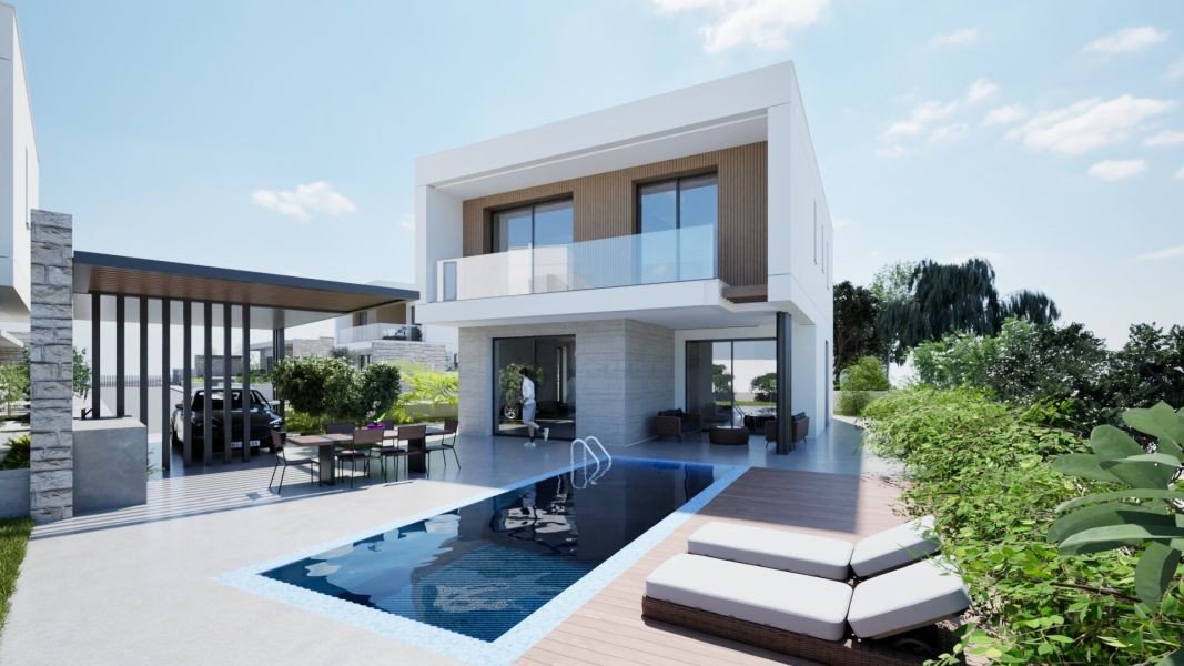 Spacious villa with Sea Views in Paphos