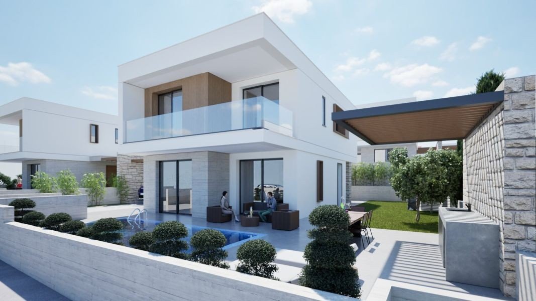 Spacious villa with Sea Views in Paphos