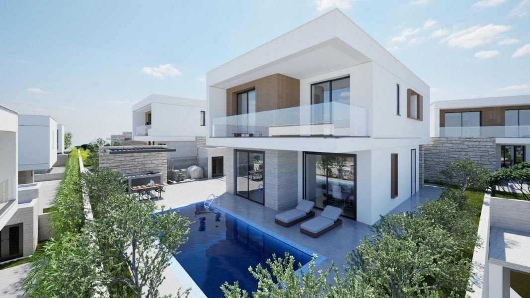 Spacious villa with Sea Views in Paphos