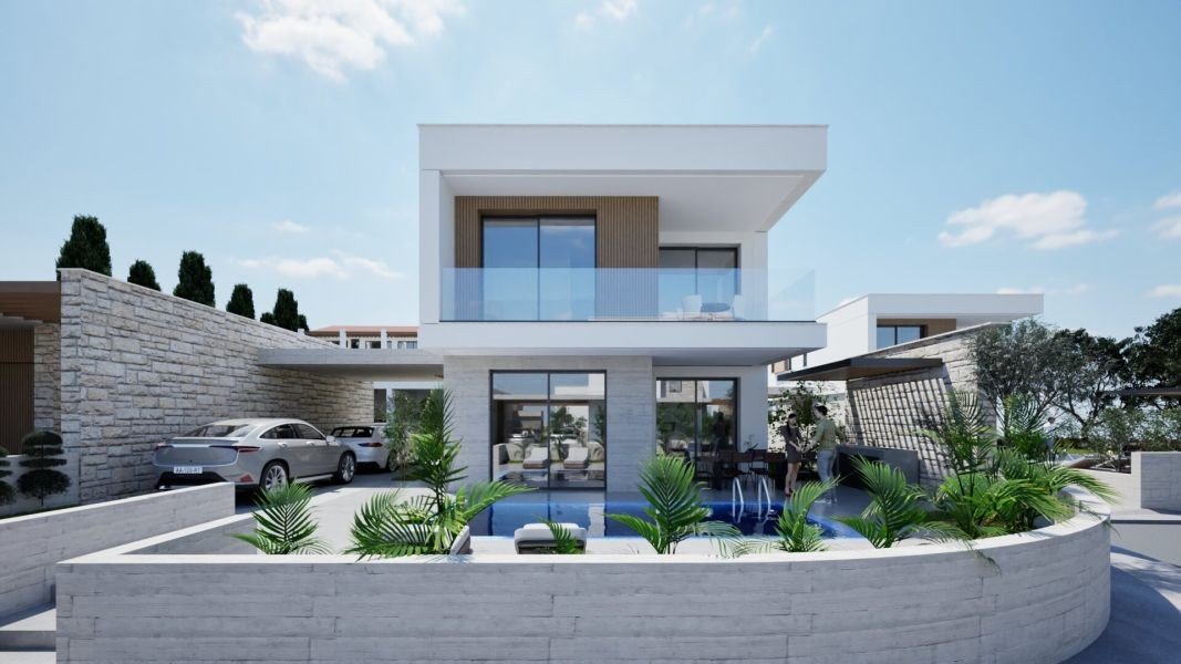 Spacious villa with Sea Views in Paphos