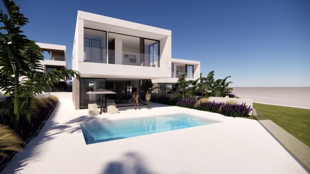 SeaFront 1st Row villa in Paphos