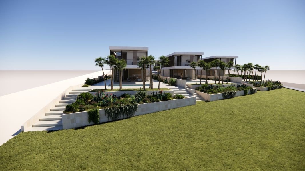 SeaFront 1st Row villa in Paphos