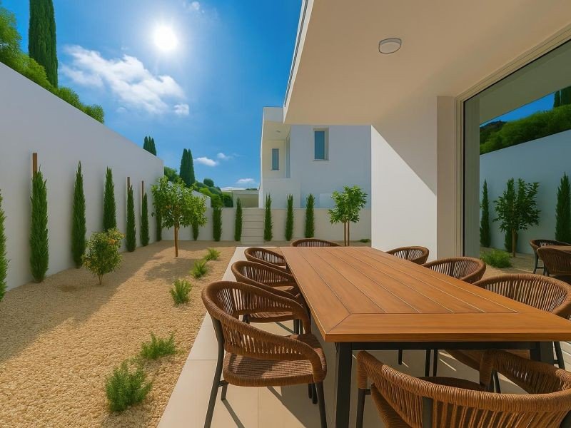 Semi-detached house in a complex in Paphos