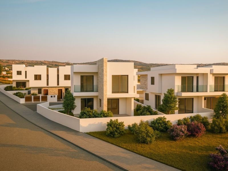 Semi-detached house in a complex in Paphos