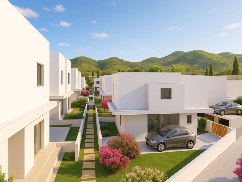 Freistehendes Haus in einer Anlage in Paphos