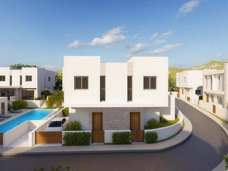 Freistehendes Haus in einer Anlage in Paphos