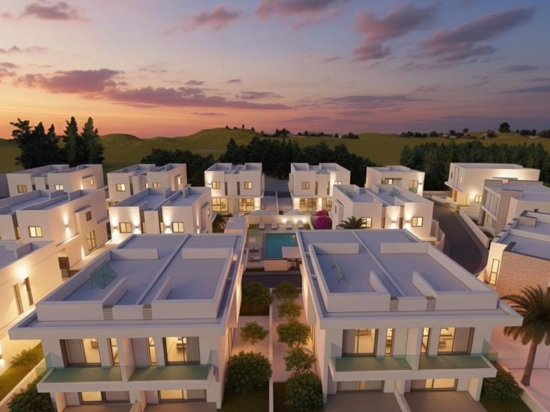 Freistehendes Haus in einer Anlage in Paphos