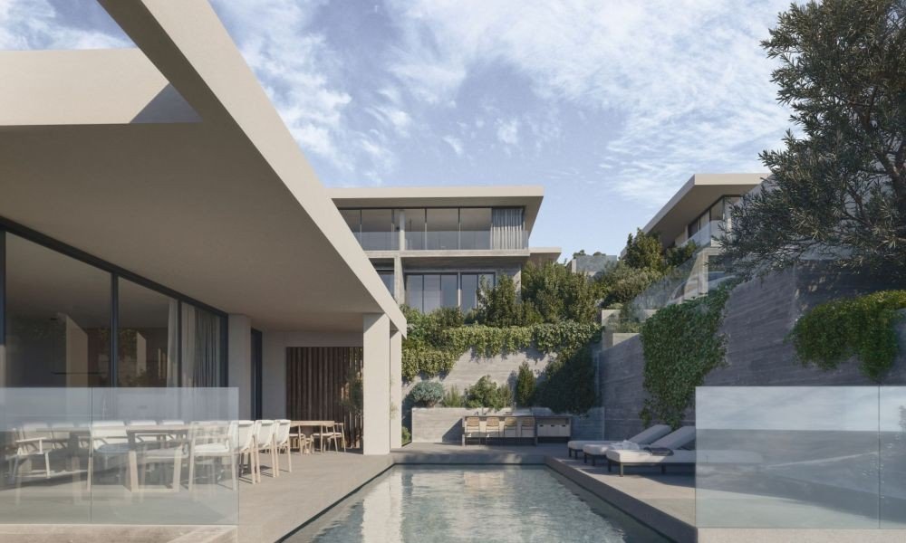 Villa with breathtaking views in Paphos