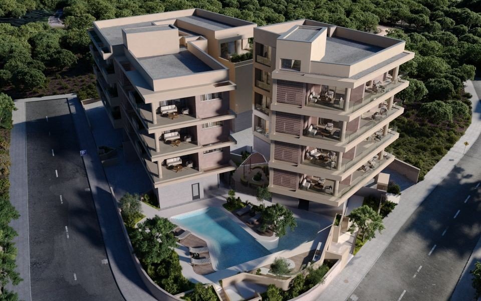 Geräumige Wohnung mit großer Terrasse in Paphos
