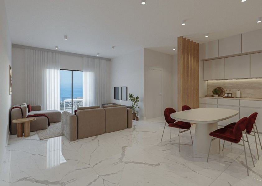 Flat in Complex with Amenities in Paphos