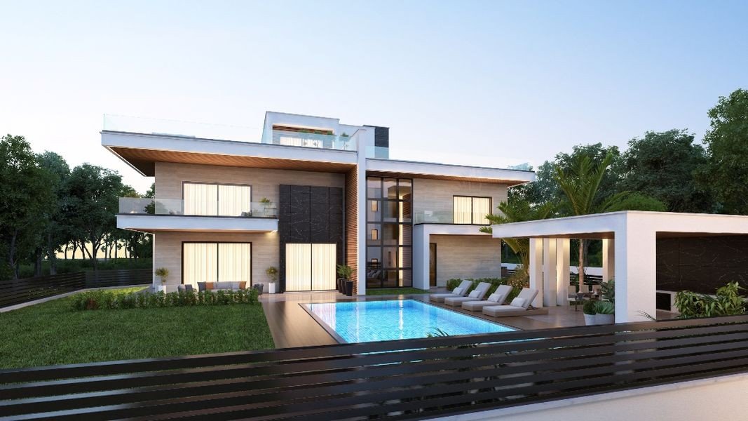 Villa with Panoramic Views in Limassol