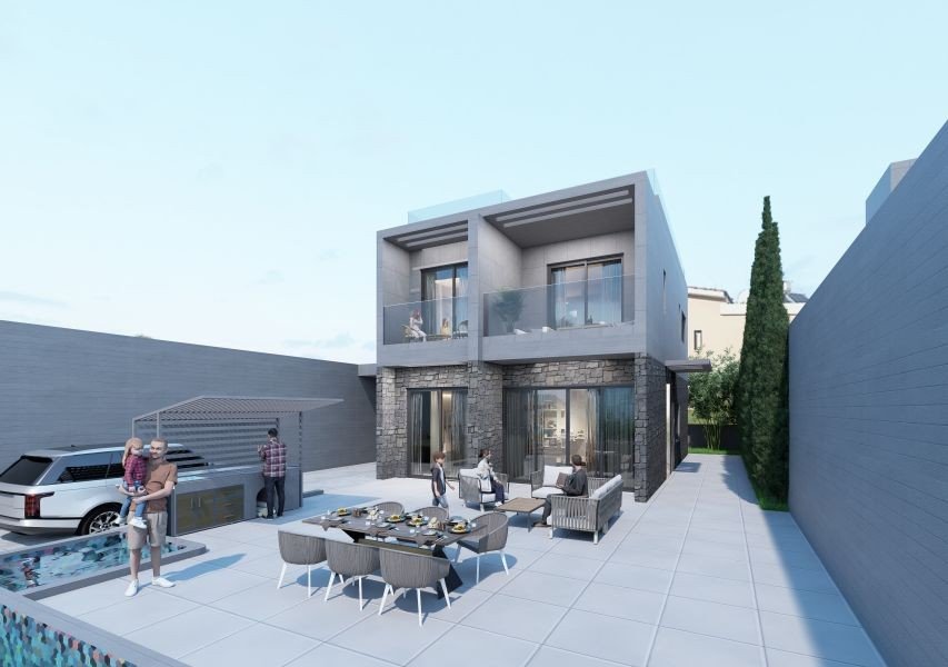 Villa mit Meer- und Bergblick in Paphos