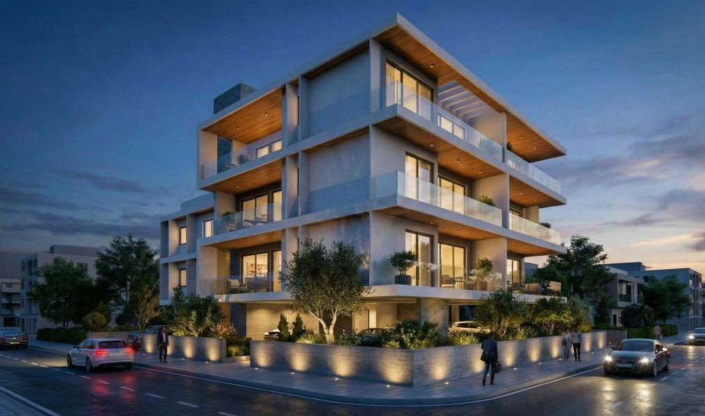 Modern Apartment in Residential Building in Papho
