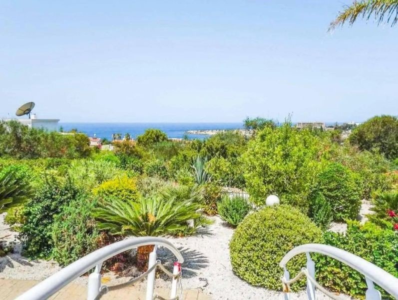 Villa by Beach on big plot in Paphos