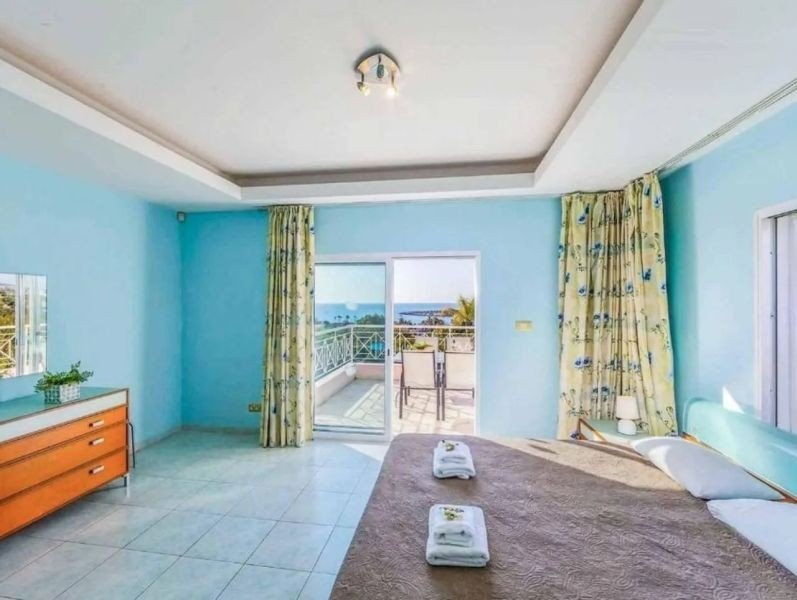 Villa by Beach on big plot in Paphos