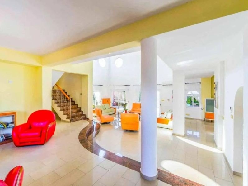 Villa by Beach on big plot in Paphos