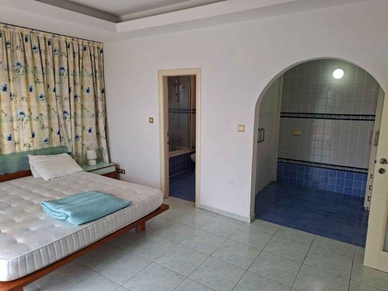 Villa by Beach on big plot in Paphos