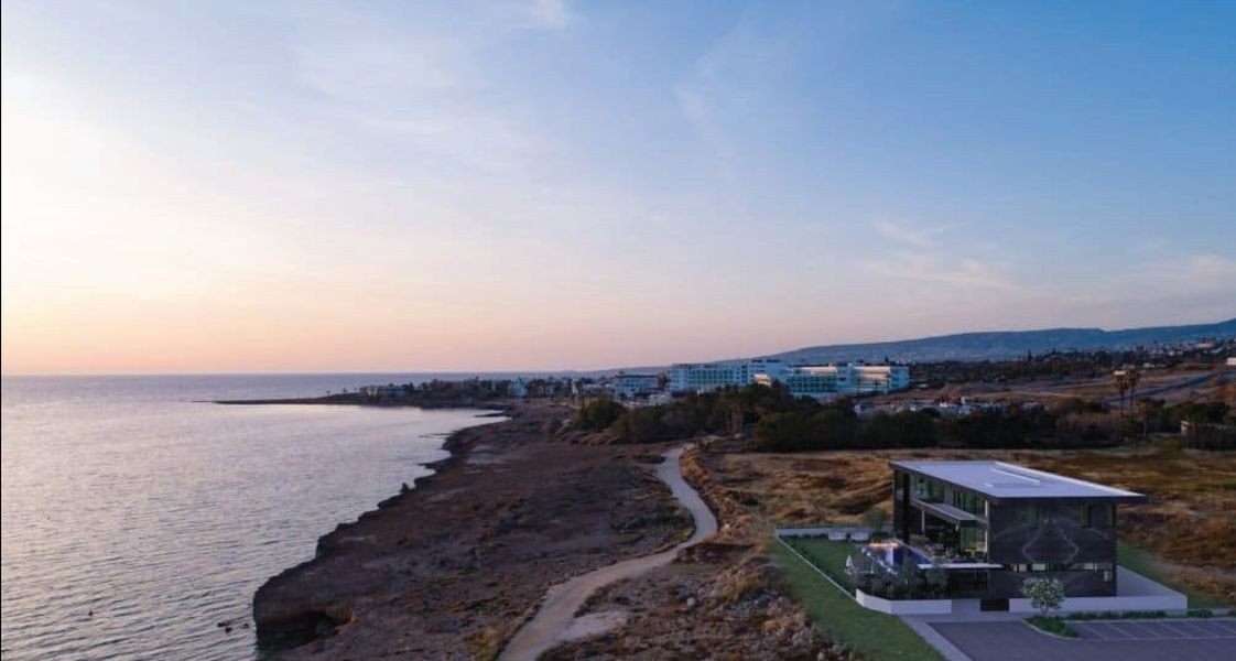 SeaFront Villa with Sunset View in Paphos