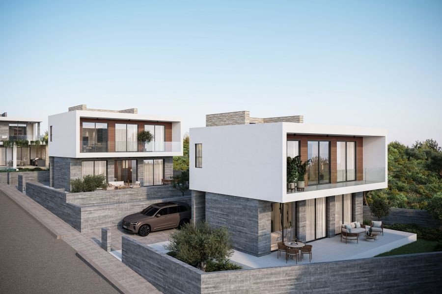 Spacious Villa with Sea Views in Paphos