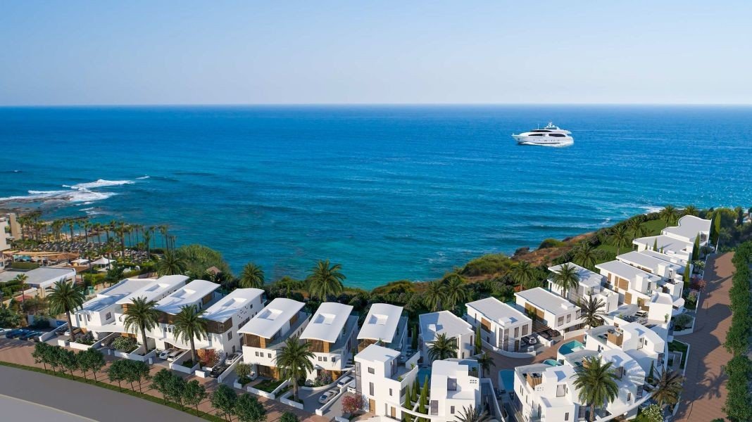 Sea Front Key Ready villa in Paphos