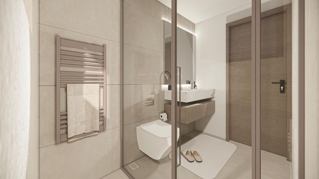 Penthouse in der Nähe des Elysium Beach in Paphos