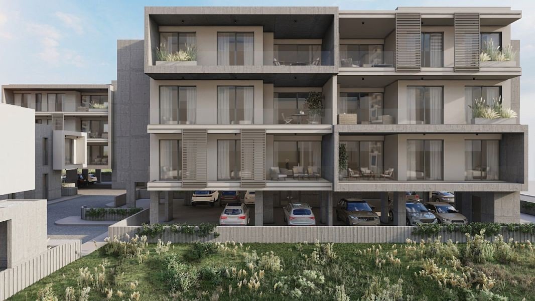 Apartment mit großem Balkon in Paphos