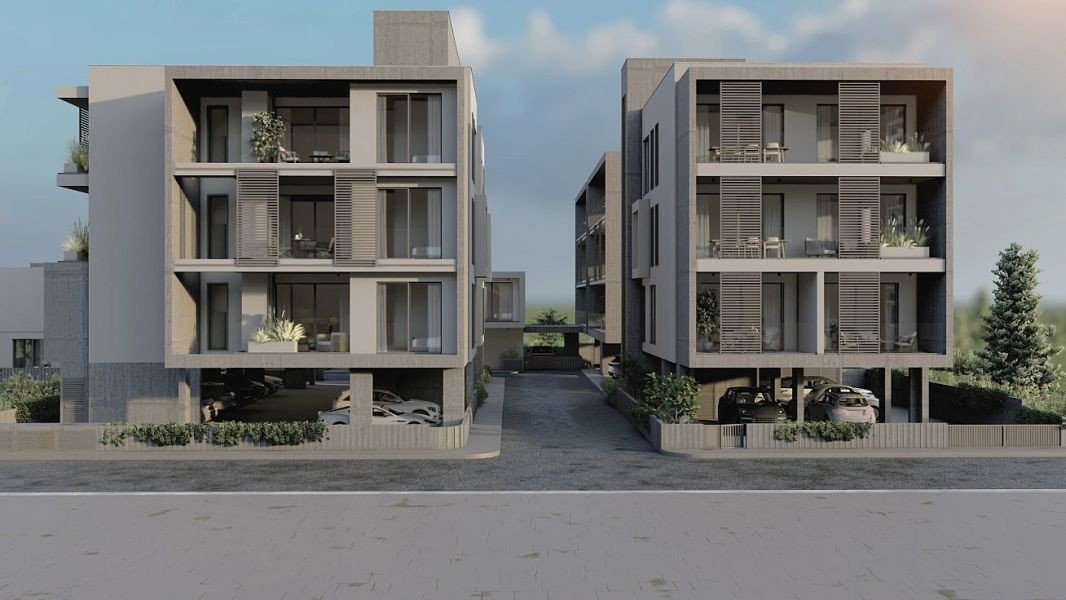 Apartment mit großem Balkon in Paphos