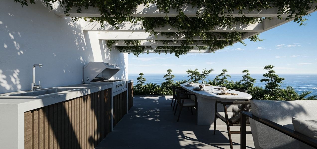 Flat with Roof Terrace by Beach in Paphos